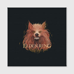 Холст квадратный Алый волк из Elden Ring, цвет: 3D-принт — фото 2