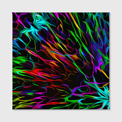 Холст квадратный Neon pattern Vanguard, цвет: 3D-принт — фото 2