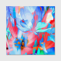Холст квадратный Fashion floral pattern, цвет: 3D-принт — фото 2