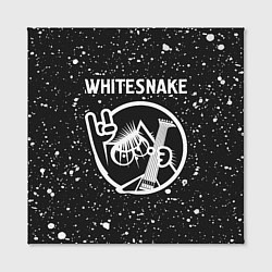 Холст квадратный Whitesnake КОТ Краска, цвет: 3D-принт — фото 2