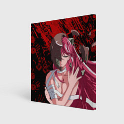 Холст квадратный Elfen Lied 3D, цвет: 3D-принт