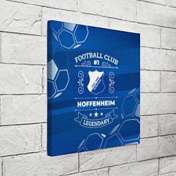 Холст квадратный Hoffenheim Football Club, цвет: 3D-принт — фото 2