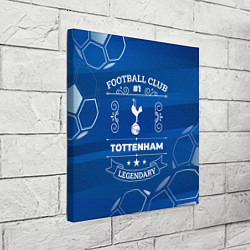 Холст квадратный Tottenham FC 1, цвет: 3D-принт — фото 2