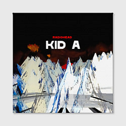 Холст квадратный Kid A - Radiohead, цвет: 3D-принт — фото 2
