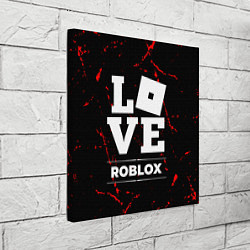 Холст квадратный Roblox Love Классика, цвет: 3D-принт — фото 2