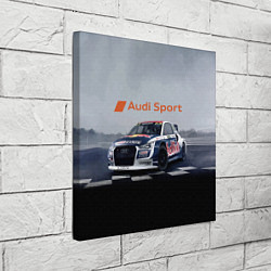Холст квадратный Ауди Спорт Гоночная команда Audi sport Racing team, цвет: 3D-принт — фото 2
