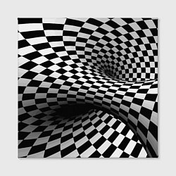 Холст квадратный Геометрическая объёмная композиция Авангард, цвет: 3D-принт — фото 2