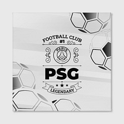 Холст квадратный PSG Football Club Number 1 Legendary, цвет: 3D-принт — фото 2