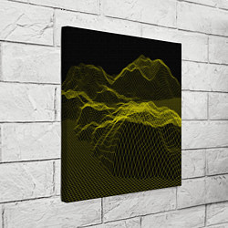 Холст квадратный Каркасный Пейзаж Горы, цвет: 3D-принт — фото 2