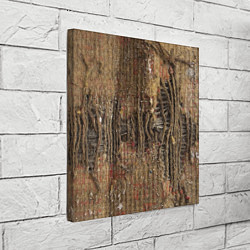 Холст квадратный Хайповая грязная рванина, цвет: 3D-принт — фото 2