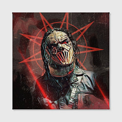 Холст квадратный Mick Thomson-Slipknot, цвет: 3D-принт — фото 2