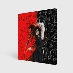 Картина квадратная Митака демон войн - Человек бензопила