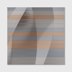 Холст квадратный Прямоугольная масса пластин, цвет: 3D-принт — фото 2