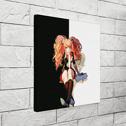 Холст квадратный Джунко Эношима - Danganronpa, цвет: 3D-принт — фото 2