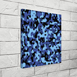 Холст квадратный Камуфляж Sky Blue, цвет: 3D-принт — фото 2