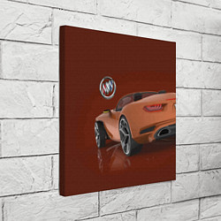 Холст квадратный Buick wild cat - concept, цвет: 3D-принт — фото 2