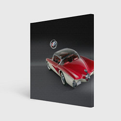 Холст квадратный Buick Centurion - USA - Retro, цвет: 3D-принт