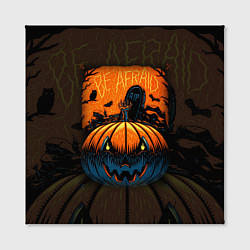 Холст квадратный Scary Halloween Хэллоуин, цвет: 3D-принт — фото 2