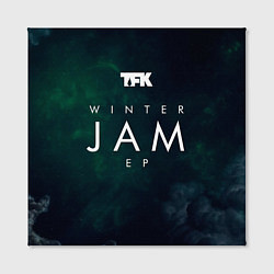 Холст квадратный Winter Jam EP - Thousand Foot Krutch, цвет: 3D-принт — фото 2