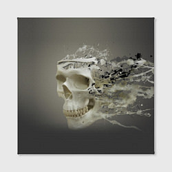 Холст квадратный Vanguard skull - destroyed, цвет: 3D-принт — фото 2