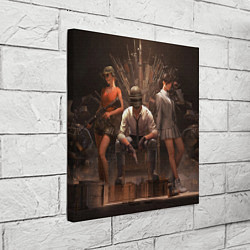 Холст квадратный PUBG игра, цвет: 3D-принт — фото 2