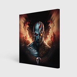 Картина квадратная God of War life and dead