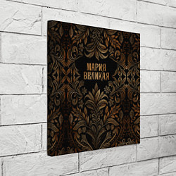 Холст квадратный Мария великая - узор, цвет: 3D-принт — фото 2
