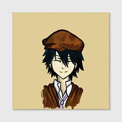 Холст квадратный Писатель Рампо, цвет: 3D-принт — фото 2