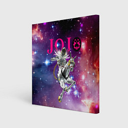 Холст квадратный Made in heaven - stand of Enrico Pucci - Jojo, цвет: 3D-принт