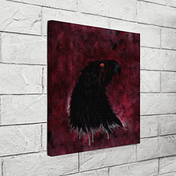 Холст квадратный Орёл с шрамом, цвет: 3D-принт — фото 2