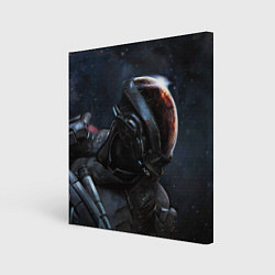 Холст квадратный Mass Effect N7 game, цвет: 3D-принт