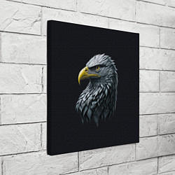 Холст квадратный Орёл от нейросети, цвет: 3D-принт — фото 2