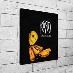 Холст квадратный Korn - issues, цвет: 3D-принт — фото 2