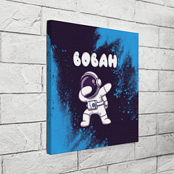 Холст квадратный Вован космонавт даб, цвет: 3D-принт — фото 2