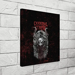 Холст квадратный Cannibal Corpse art, цвет: 3D-принт — фото 2