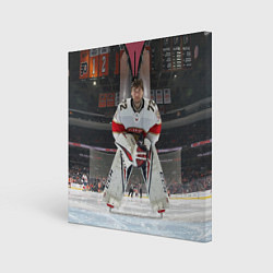 Холст квадратный Sergey Bobrovsky - Florida panthers - hockey, цвет: 3D-принт