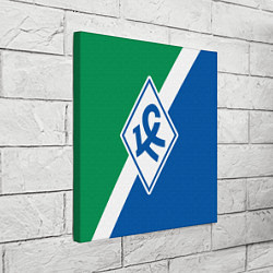 Холст квадратный Крылья Советов - Самара, цвет: 3D-принт — фото 2