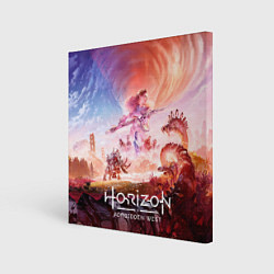 Холст квадратный Элой на запретном западе complete edition, цвет: 3D-принт