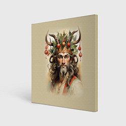 Холст квадратный Cernunnos Vintage, цвет: 3D-принт