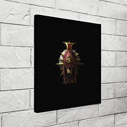 Холст квадратный Вархаммер - Навигатор эзотерический, цвет: 3D-принт — фото 2