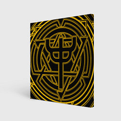 Холст квадратный Invincible Shield icon - Judas Priest, цвет: 3D-принт