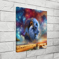 Холст квадратный Небесный лев, цвет: 3D-принт — фото 2