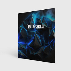 Холст квадратный Palworld ледяные плиты, цвет: 3D-принт