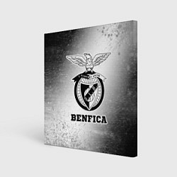 Холст квадратный Benfica sport на светлом фоне, цвет: 3D-принт