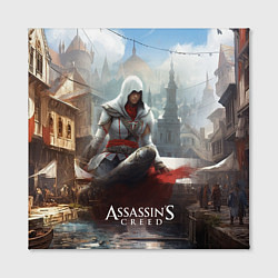 Холст квадратный Assassins creed poster game, цвет: 3D-принт — фото 2