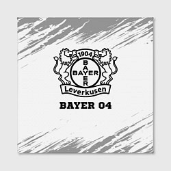 Холст квадратный Bayer 04 sport на светлом фоне, цвет: 3D-принт — фото 2