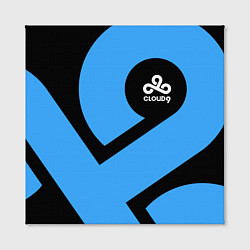 Холст квадратный Cloud9 - fan art, цвет: 3D-принт — фото 2