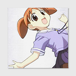 Холст квадратный Azumanga Daioh Тиё Михама, цвет: 3D-принт — фото 2