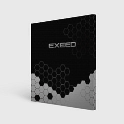 Холст квадратный Exceed, цвет: 3D-принт