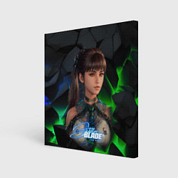 Холст квадратный Stellar Blade Eve, цвет: 3D-принт